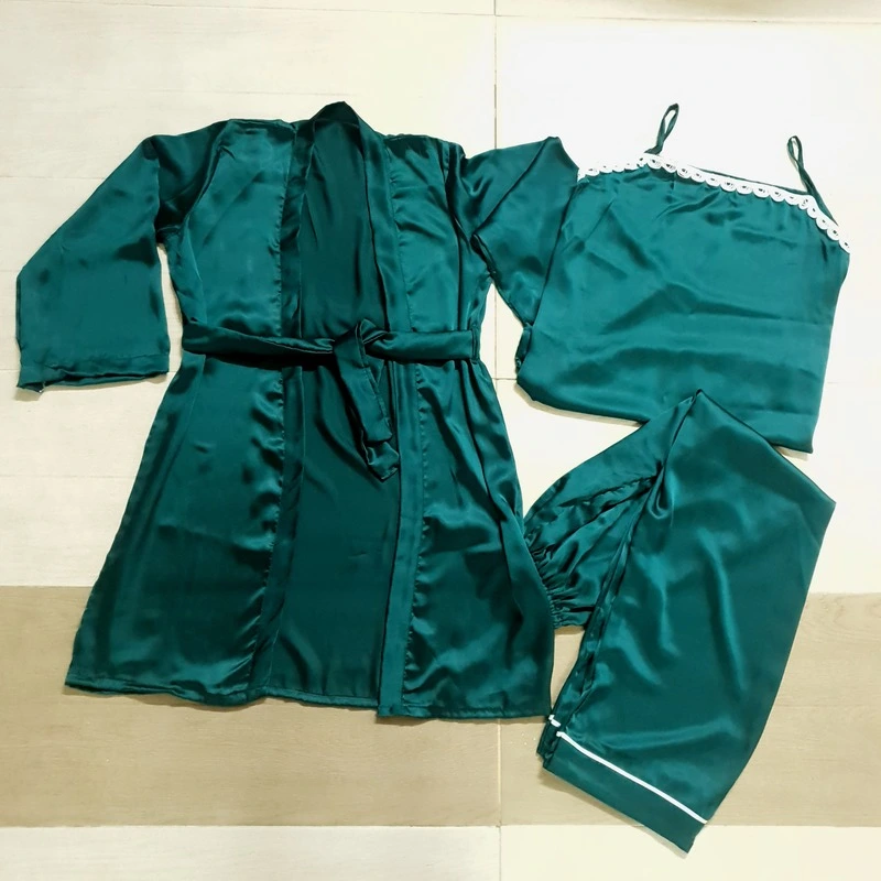 Top Half Robe Emerald bridal | Silken Closet