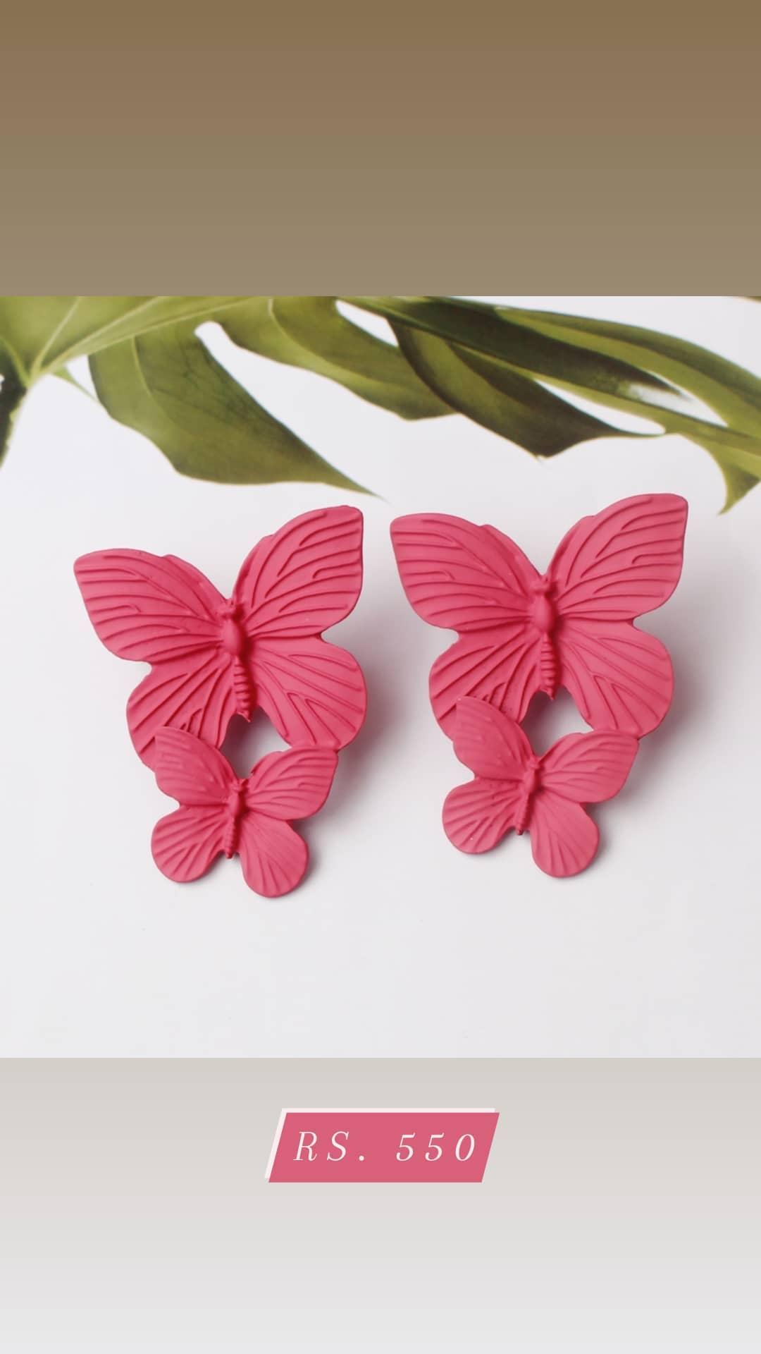 Pink Butterfly Silken Closet